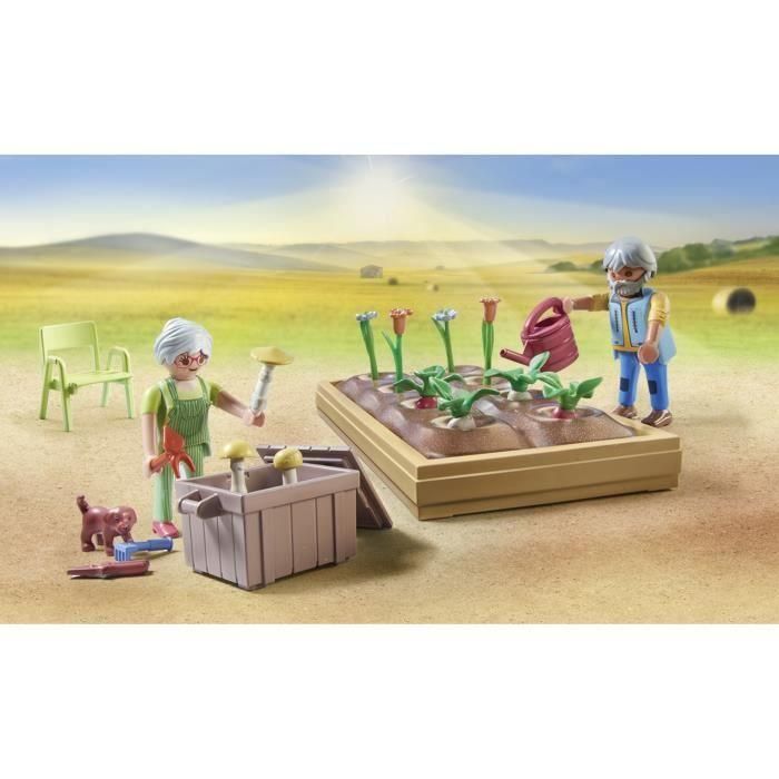 PLAYMOBIL 71443 Los abuelos y la huerta - Campo - A partir de 4 años 2