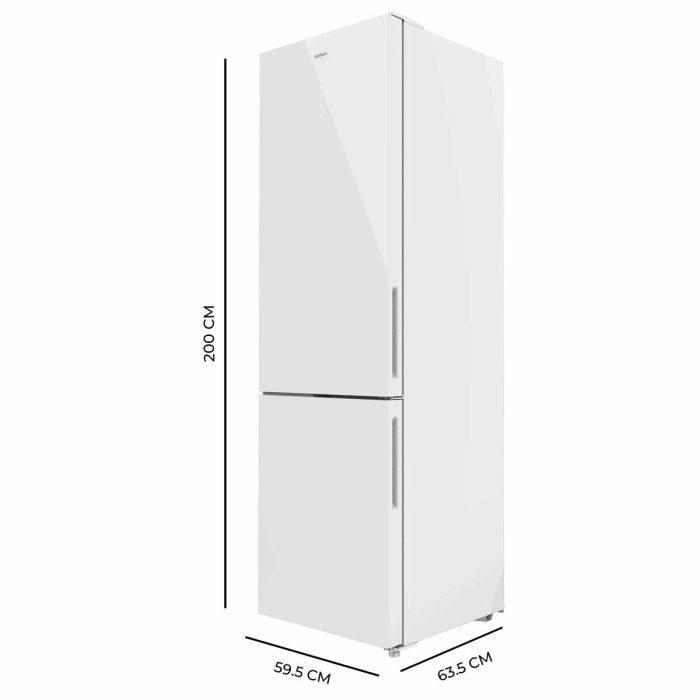 Frigorífico combinado Cecotec Bolero CoolMarket Combi 356 Blanco 4 Frigorífico combinado Cecotec Bolero CoolMarket Combi 356 Blanco 4