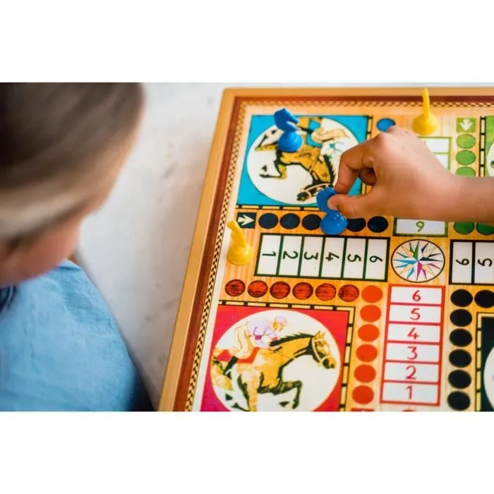 Dujardin Caja 8 Juegos Estándar - Caja de Juegos Goose y Dada para Niños a Partir de 6 Años 2 Dujardin Caja 8 Juegos Estándar - Caja de Juegos Goose y Dada para Niños a Partir de 6 Años 2