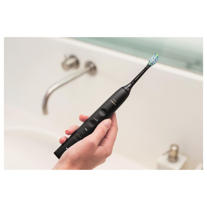 Philips HX9914/57 Sonicare DiamondClean 9000 Cepillo dental sónico recargable, Negro y Blanco, 5 modos, 2 cabezales 2 Philips HX9914/57 Sonicare DiamondClean 9000 Cepillo dental sónico recargable, Negro y Blanco, 5 modos, 2 cabezales 2