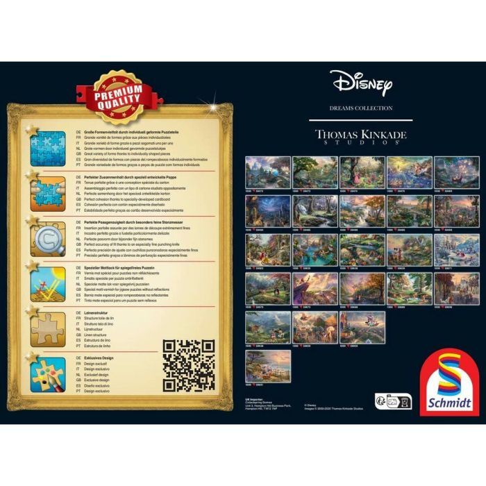 Disney Puzzle 1000 piezas Vaiana Moana 3 Disney Puzzle 1000 piezas Vaiana Moana 3