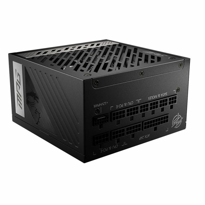MSI MPG A1000G PCIE5 unidad de fuente de alimentación 1000 W 20+4 pin ATX ATX Negro MSI MPG A1000G PCIE5 unidad de fuente de alimentación 1000 W 20+4 pin ATX ATX Negro