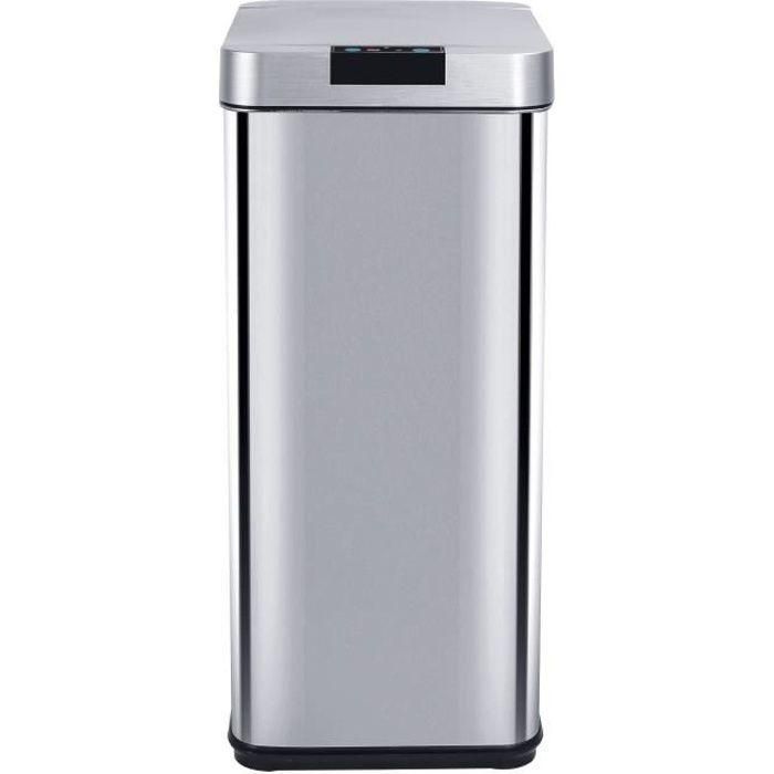 Bote de basura automático KITCHEN MOVE PARKSIDE - 50L - Acero inoxidable con fleje Bote de basura automático KITCHEN MOVE PARKSIDE - 50L - Acero inoxidable con fleje