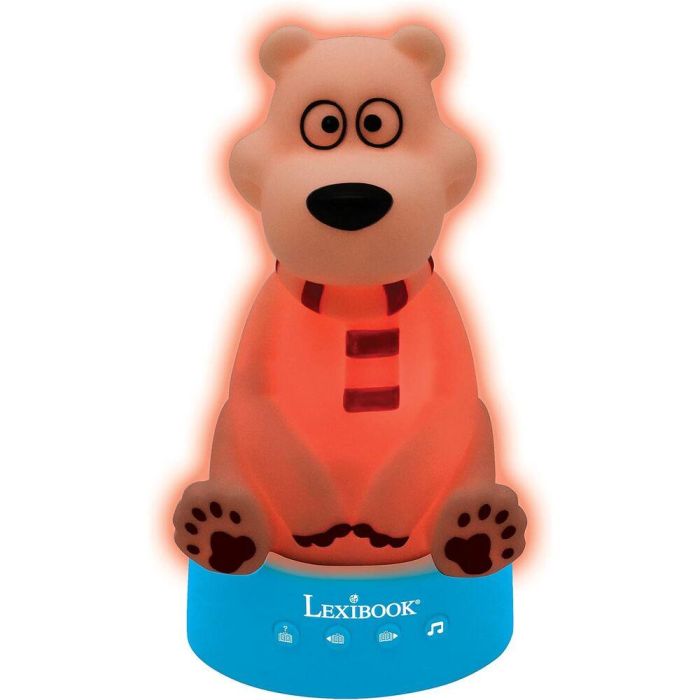 Oso 3D Luz nocturna contandor de historias 4 Oso 3D Luz nocturna contandor de historias 4