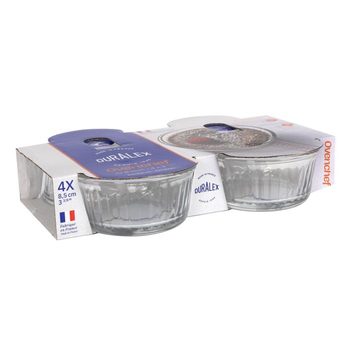 Set 4 Ramequin Transparente Ovenchef 13Cl Duralex (24 Cajas) 5 Set 4 Ramequin Transparente Ovenchef 13Cl Duralex (24 Cajas) 5