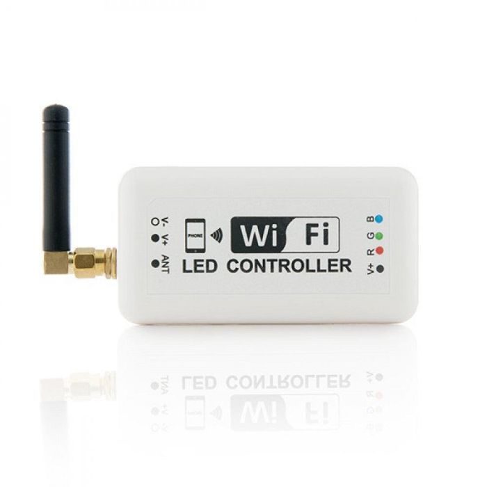 Controlador RGB Wifi 3 Canales X 4A 12/24VDC 144/288W 1