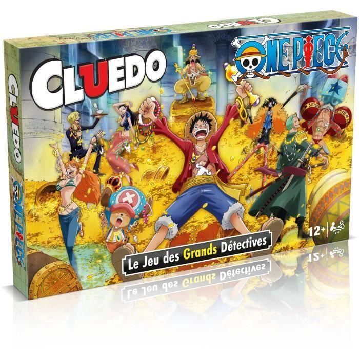 Juego de mesa - MOVIMIENTOS GANADORES - Cluedo One Piece - Edición especial con la tripulación de Luffy 2 Juego de mesa - MOVIMIENTOS GANADORES - Cluedo One Piece - Edición especial con la tripulación de Luffy 2