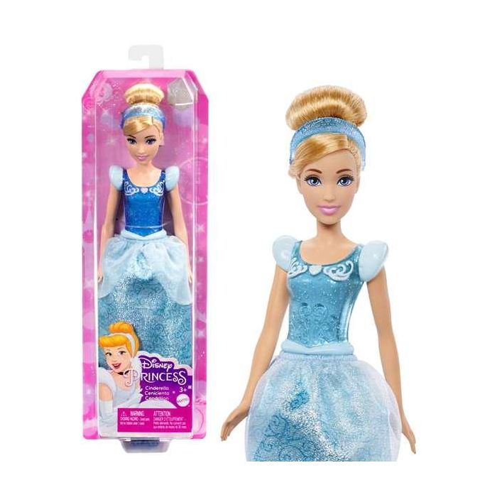 Mattel Muñeca Princesa Cenicienta Disney Articulada 29cm 4