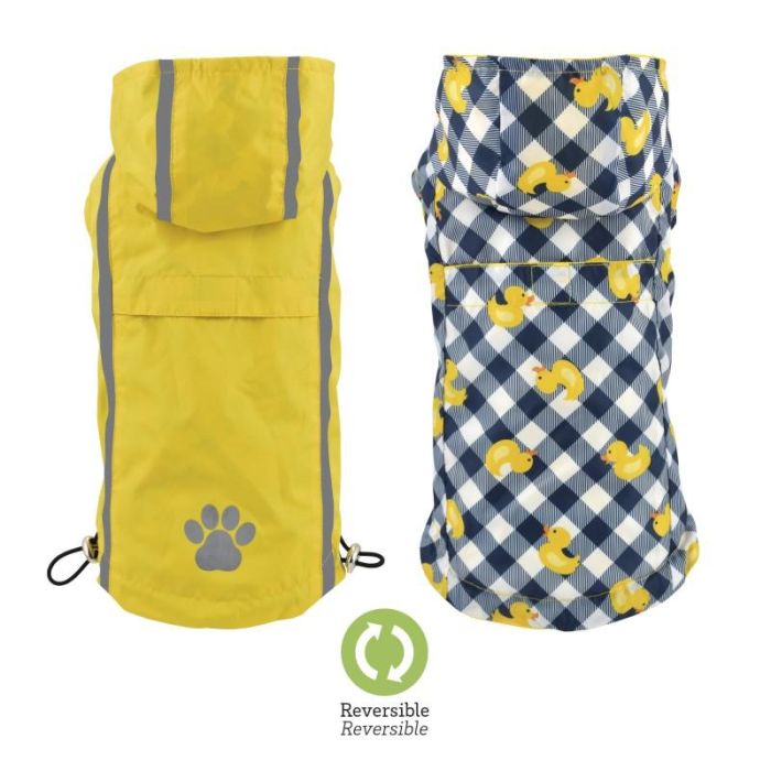 Impermeable Reversible Amarillo-Pato 3