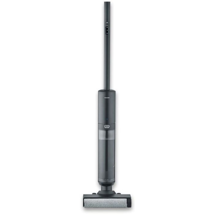 Severin SC 7177 Mopa Eléctrica Suelo Duro Húmedo Sin Bolsa 150W Antracita/Negro con Batería Recargable y Función de Autolimpieza