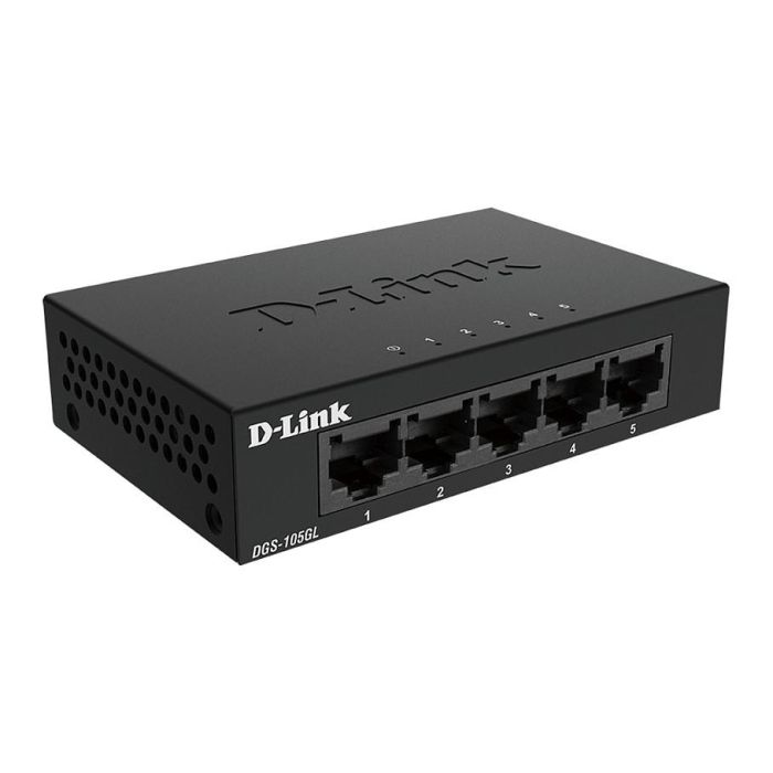 D-Link DGS-105GL Switch Gigabit Ethernet 5 x 1000BASE-T 10 Gbps