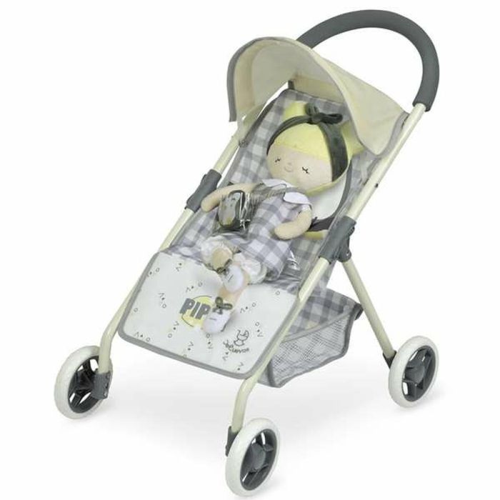 2x1!! silla de muñeca con muñeca de cuerpo blando, apta para muñecas de hasta 50 cm. 2x1!! silla de muñeca con muñeca de cuerpo blando, apta para muñecas de hasta 50 cm.