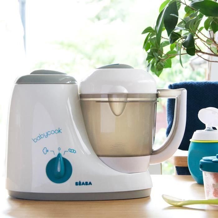 BEABA Procesador de comida para bebés 4 en 1 - Babycook Original gris / azul 2 BEABA Procesador de comida para bebés 4 en 1 - Babycook Original gris / azul 2