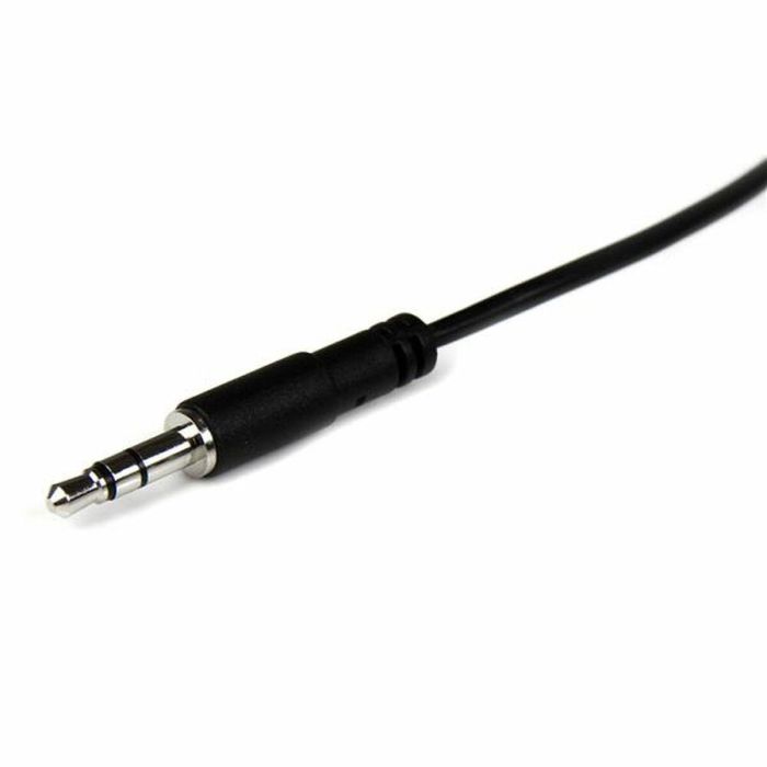 Cable Alargador Jack (3,5 mm) Startech MU1MMFS Negro 1 m 2 Cable Alargador Jack (3,5 mm) Startech MU1MMFS Negro 1 m 2