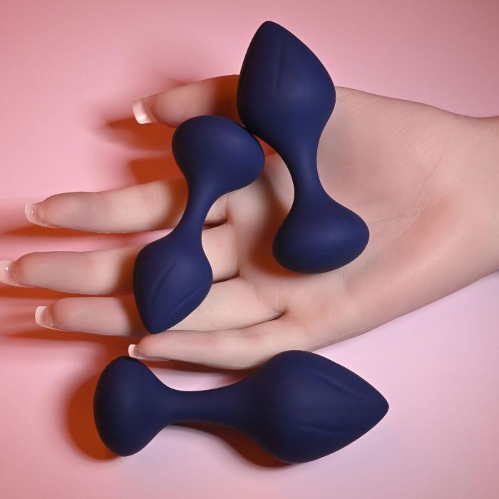 Plug Anal Playboy Azul (8,9 cm) 5