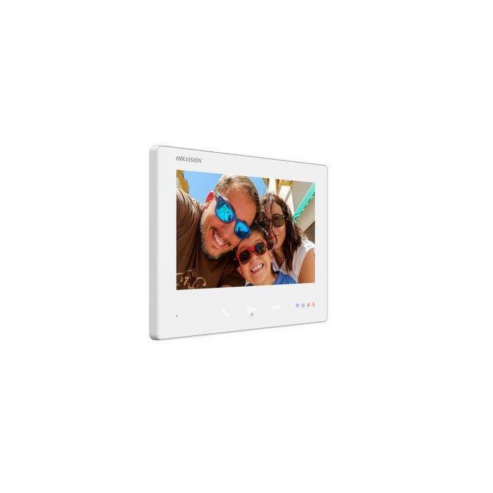 Hikvision Monitor interior WiFi con pantalla táctil 7" para videoportero HD 2 hilos, blanco 2 Hikvision Monitor interior WiFi con pantalla táctil 7" para videoportero HD 2 hilos, blanco 2