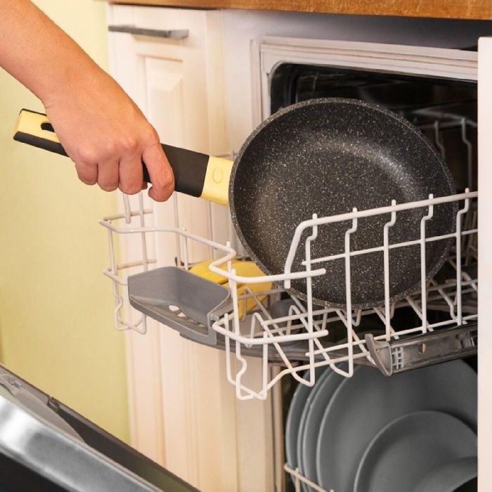 Set de Sartenes Cecotec Polka Experience 20-24-28 Bucket Set Vulcano Amarillo Aluminio 3 Piezas 3