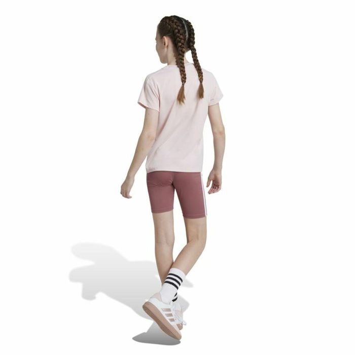 Conjunto Deportivo para Niños Adidas Train Essentials Rosa 3