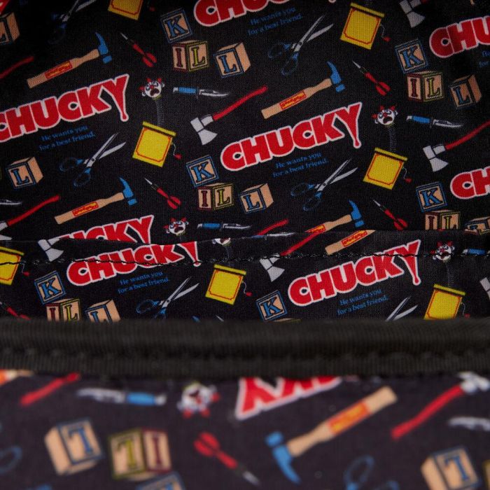 Mochila Chucky Loungefly 26cm 5