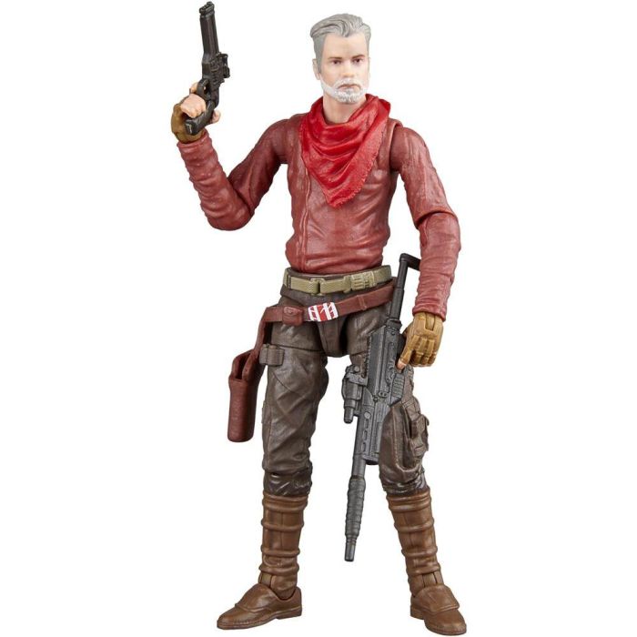 HASBRO Figura articulada Cobb Vanth El Libro de Boba Fett Star Wars 9,5cm con bláster corto y largo