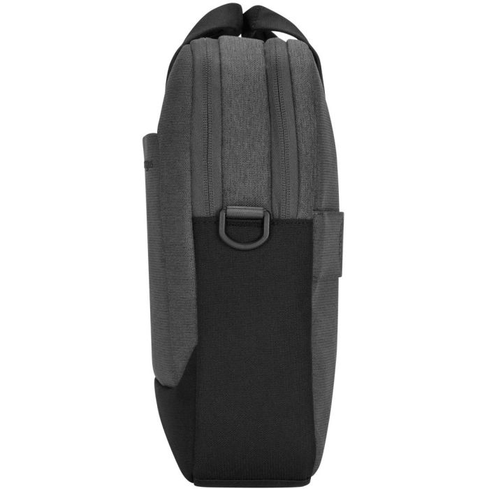 Targus CypressEco Maletín para portátiles de hasta 15.6" (39,6 cm) en Negro y Gris, con asa, correa de hombro y bolsillos 5 Targus CypressEco Maletín para portátiles de hasta 15.6" (39,6 cm) en Negro y Gris, con asa, correa de hombro y bolsillos 5