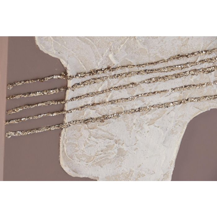 DKD Home Decor Cuadro Scandi Beige Blanco 60 x 30 cm (4 Unidades) DKD Home Decor Cuadro Scandi Beige Blanco 60 x 30 cm (4 Unidades)