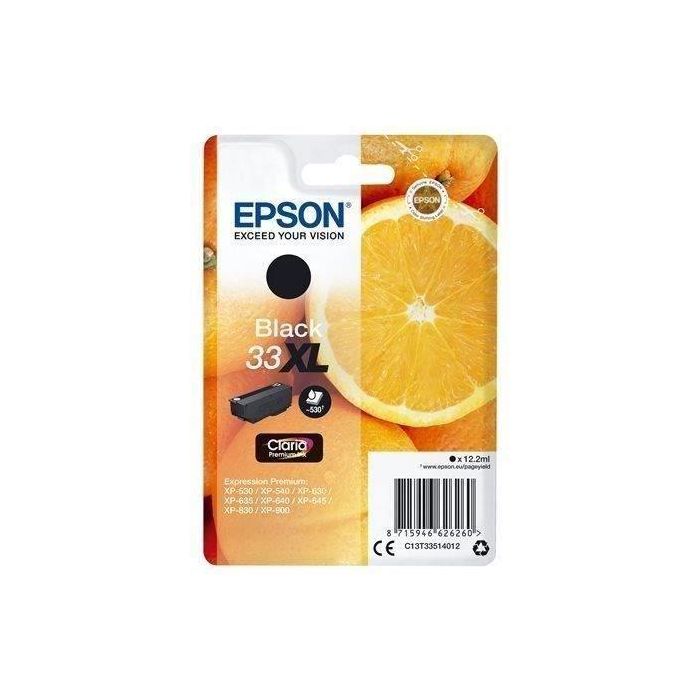 EPSON Expression Home XP-530/XP630/XP635/XP830 Cartucho Negro 33XL EPSON Expression Home XP-530/XP630/XP635/XP830 Cartucho Negro 33XL