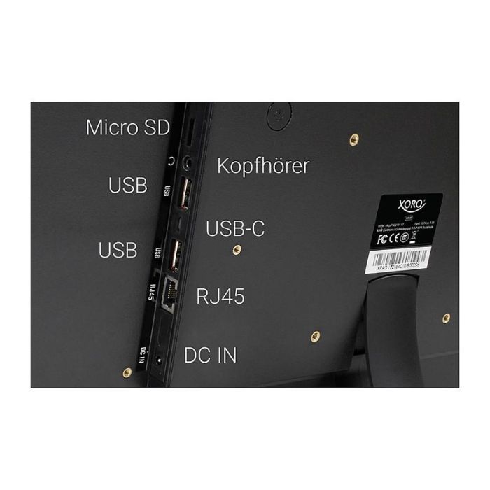 Xoro MegaPAD 2154v7 Tablet 21.51" (54.6cm) 64GB Android 13 Negro 3 Xoro MegaPAD 2154v7 Tablet 21.51" (54.6cm) 64GB Android 13 Negro 3