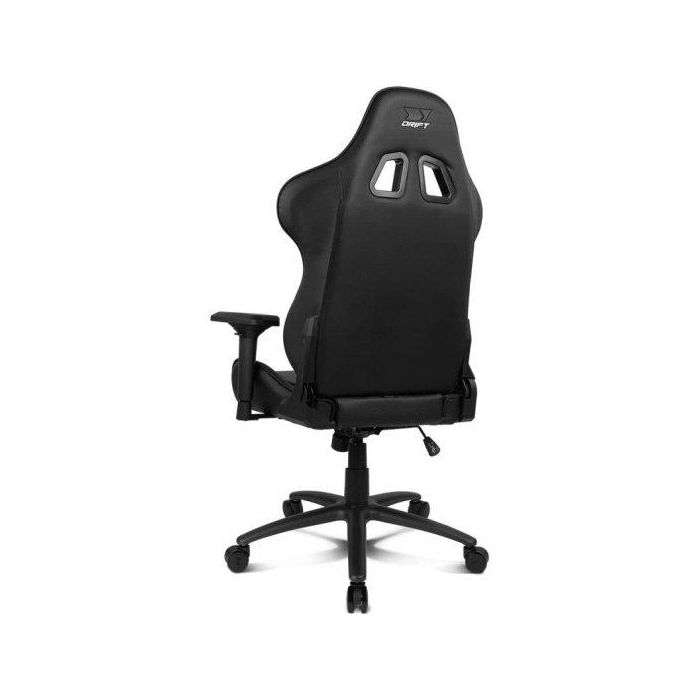 DRIFT DR350 Silla Gaming Ergonómica con Reposabrazos 4D Ajustables, Respaldo Reclinable 90-135°, Soporte Lumbar & Cervical, Negro 3