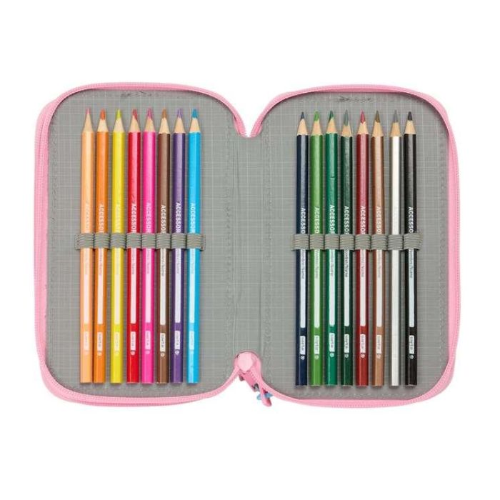 Plumier Escolar Safta Triple 37 Piezas Barbie 195x125x55 mm 3 Plumier Escolar Safta Triple 37 Piezas Barbie 195x125x55 mm 3