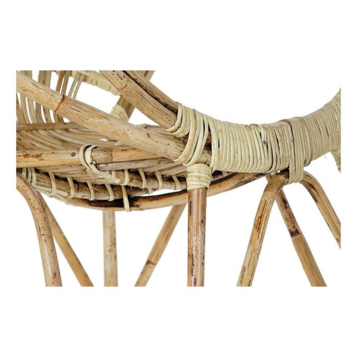 Sillón de jardín DKD Home Decor Natural 77 x 58 x 85 cm 3 Sillón de jardín DKD Home Decor Natural 77 x 58 x 85 cm 3
