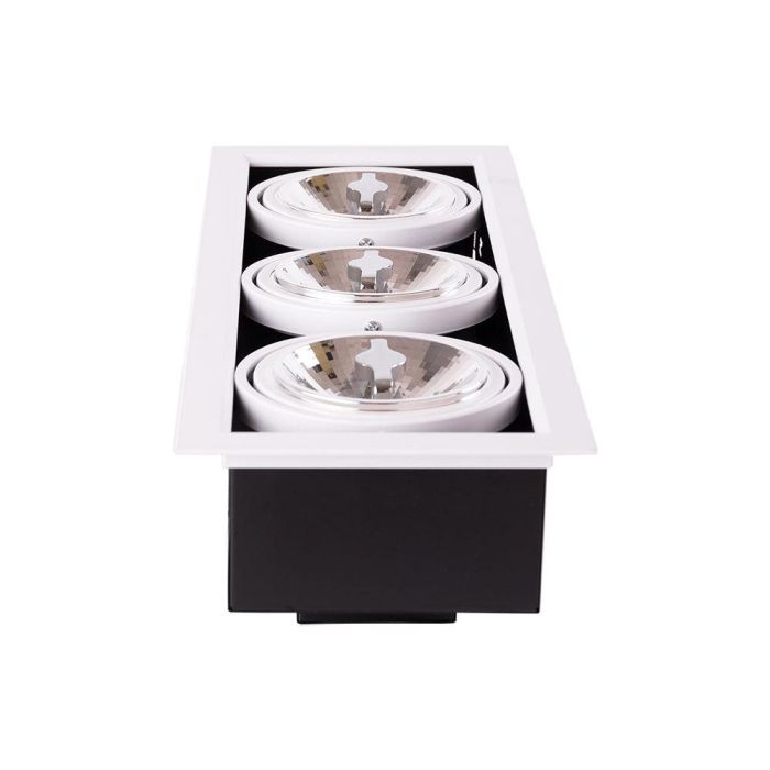 Foco Downlight Cardan LED 36W 3.600Lm 6000ºK CREE RA►90 40.000H [JW-CAR-LED-3x12W-CW] 4