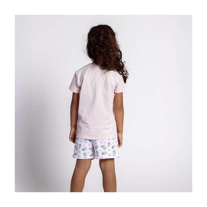 Cerdá Pijama Corto Single Jersey Bluey Talla 4 Años Rosa 5