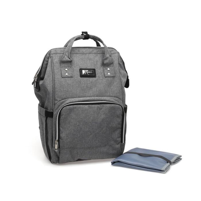 Bolso Mochila De Maternidad Gris 1