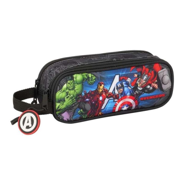 Safta Estuche Portatodo Escolar Doble 2 Cremalleras Avengers Vendetta 80x210x60 mm Safta Estuche Portatodo Escolar Doble 2 Cremalleras Avengers Vendetta 80x210x60 mm