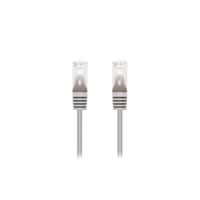 Nanocable 10.20.0810 Latiguillo Cable de Red Ethernet RJ45 FTP Cat.6 AWG24 OFC 10 metros Gris