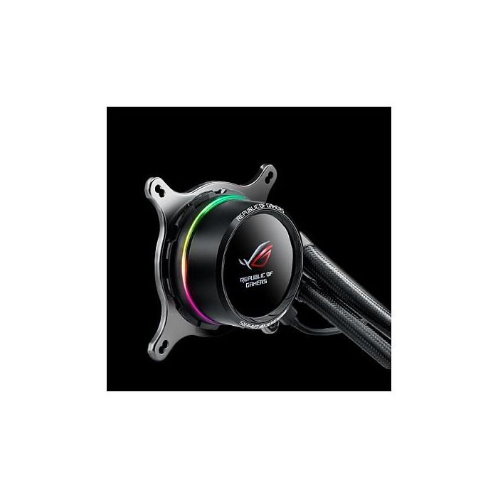 ASUS ROG RYUO 120 Refrigeración Líquida para Procesador 120mm 90RC0010-M0UAY0 Aluminio Cobre Plástico Caucho Negro Compatible LGA1700 LGA1151 AM4 TR4 2