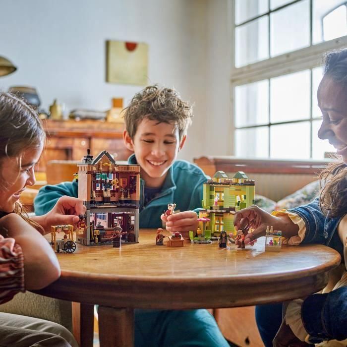 LEGO 76452 Harry Potter Set Construcción Tiendas Quidditch y Heladería Florean Fortescue Callejón Diagon, 6 Minifiguras, +8 años 4 LEGO 76452 Harry Potter Set Construcción Tiendas Quidditch y Heladería Florean Fortescue Callejón Diagon, 6 Minifiguras, +8 años 4