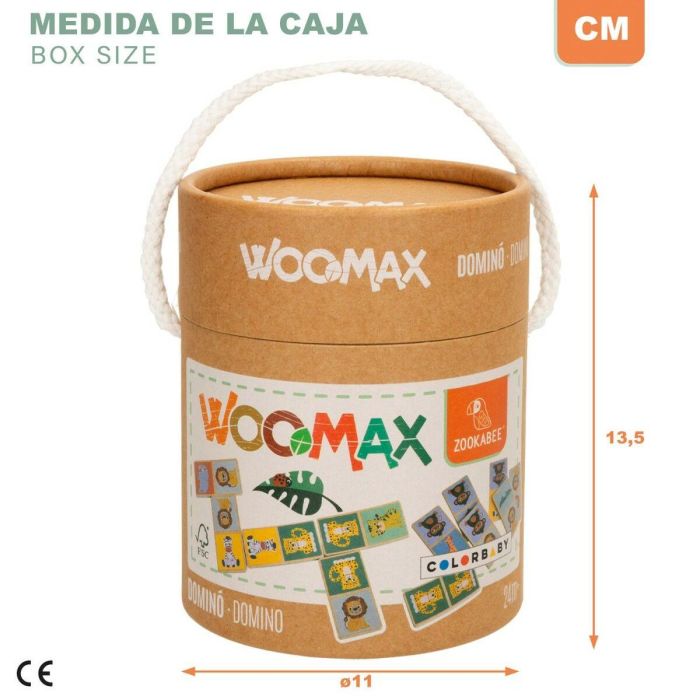 Juego de habilidad Woomax Animales (12 Unidades) 2 Juego de habilidad Woomax Animales (12 Unidades) 2