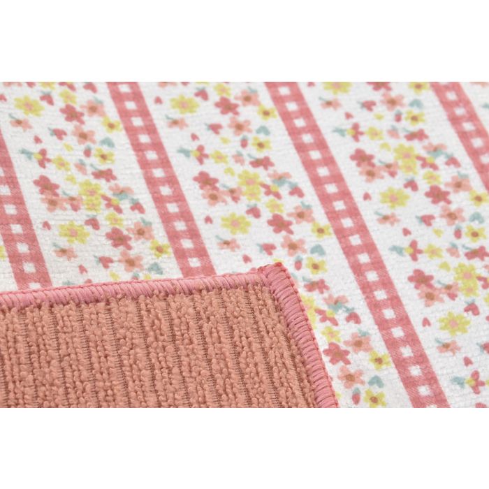 DKD Home Decor Tapete Shabby Vichy Sweet Microfibra Multicolor Surtido 38x50x0.7 cm (12 Unidades) 2