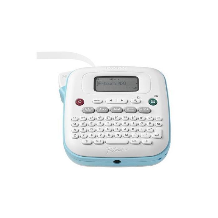 Brother Etiquetadora - Rotuladora Electronica De Mano Y Hogar Bluetooth Blanco-Azul Brother Etiquetadora - Rotuladora Electronica De Mano Y Hogar Bluetooth Blanco-Azul