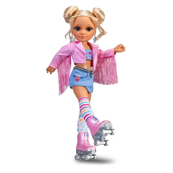 Famosa Nancy Muñeca Un Día de Baile en Patines 43 cm - Incluye Patines de Ruedas, Chaqueta, Top, Falda y Pendientes 1 Famosa Nancy Muñeca Un Día de Baile en Patines 43 cm - Incluye Patines de Ruedas, Chaqueta, Top, Falda y Pendientes 1