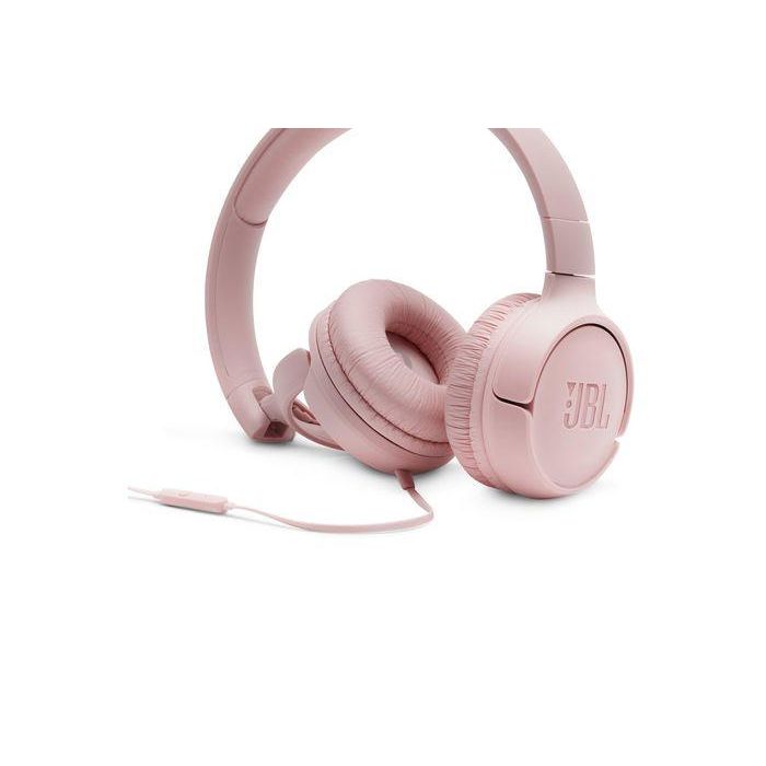 Auriculares JBL Tune 500/ con Micrófono/ Jack 3.5/ Rosas 4 Auriculares JBL Tune 500/ con Micrófono/ Jack 3.5/ Rosas 4