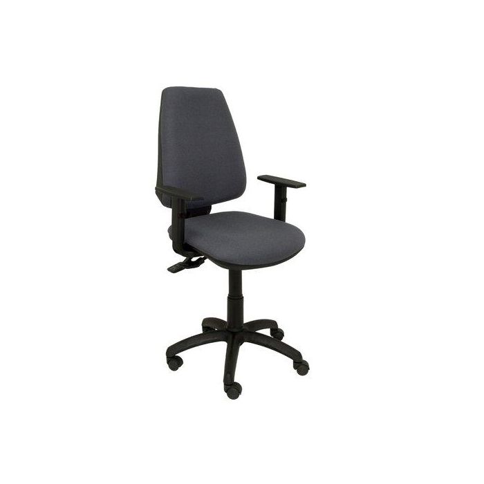Silla Piqueras Y Crespo Elche S Brazos Regulables Mecanismo Sincro De Doble Maneta Gran Confortabilidad Regulable En Altura Ruedas De Nylon Asiento Y Respaldo Tapizado Bali Gris Oscuro
