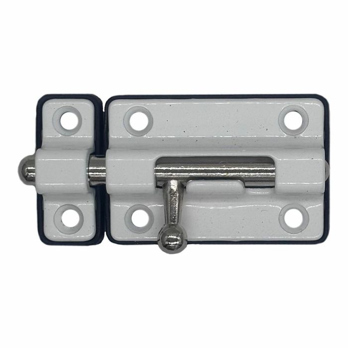 Pestillo de puerta EDM 85521 Blanco 50 mm
