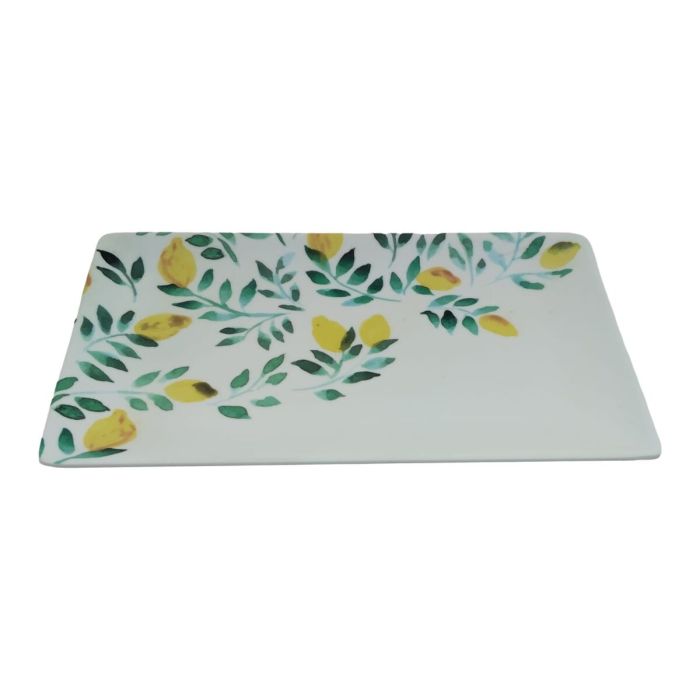 Bandeja de Aperitivos La Mediterránea Limón 25 x 15 x 2 cm (12 Unidades) 1 Bandeja de Aperitivos La Mediterránea Limón 25 x 15 x 2 cm (12 Unidades) 1
