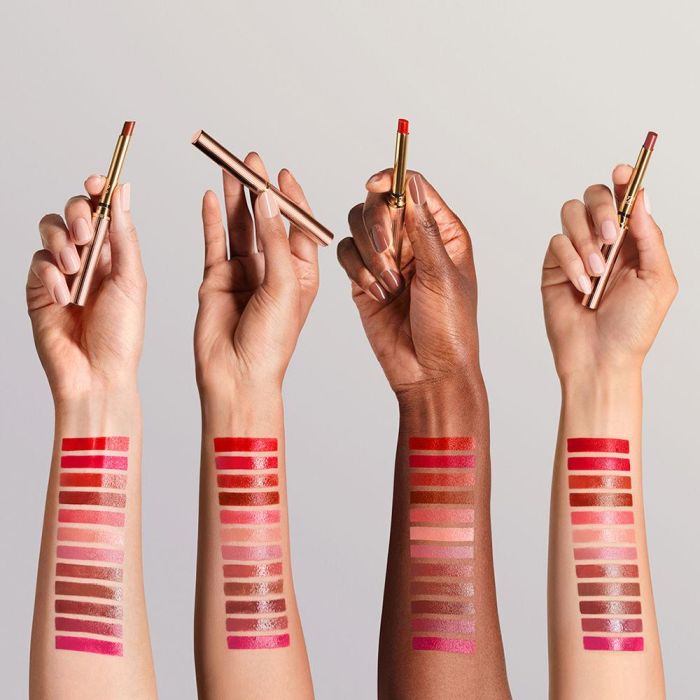 ESTÉE LAUDER PURE COLOR EXPLICIT LIP SHINE Barra de Labios #914-Adrenaline Rush Rojo Brillo Intenso 8h 1u 3