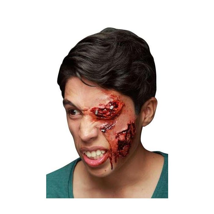 Cicatriz infectado látex 1 Cicatriz infectado látex 1