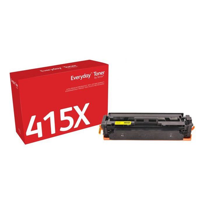 Xerox W2032X Everyday Tóner Amarillo Compatible con Impresoras HP 415X Alta Capacidad