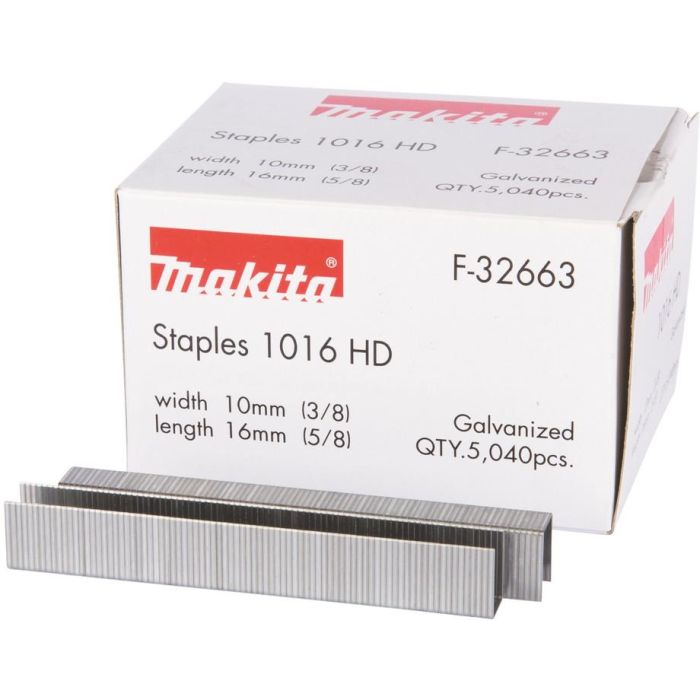 Makita F-32663 Grapas para Clavadora 10-16mm (5040 pzs.)
